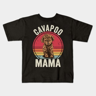 Cavapoo Mom Kids T-Shirt